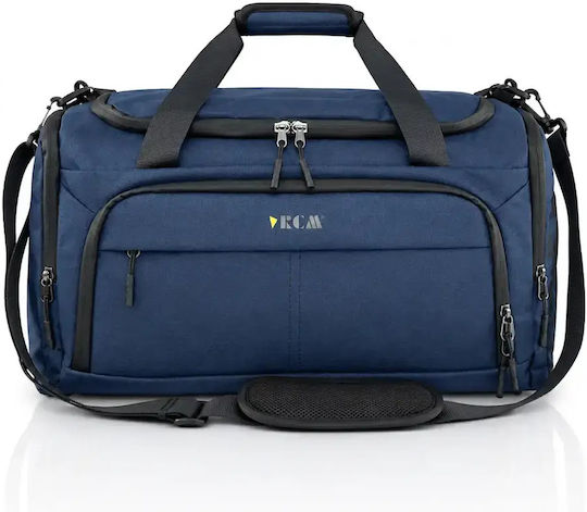 RCM Sack Voyage Blue from Artificial Leather 50x26cm