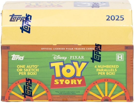Topps Disney: Crystal 30 Years Of Toy Story Hobby Box