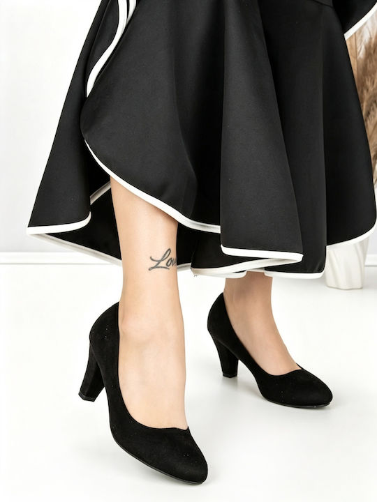 Kalapod Heels with Medium Heel Black