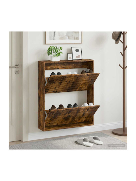 Wooden Shoe Organizer Arnhem 71x17x86cm