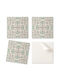 Set Autocolante Plăci Design Geometric 4x50x50 Cm