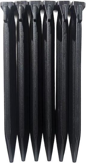 Plastic Tent Peg 22,4cm Set 6 Pcs Code 21424