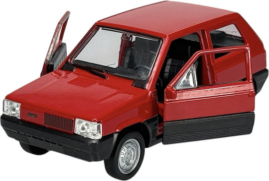 Welly Fiat Panda Червена Мащаб 1:34 43849