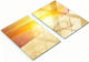Tulup Schneidebretter Set Glas Gelb 52x40cm 2 Stück
