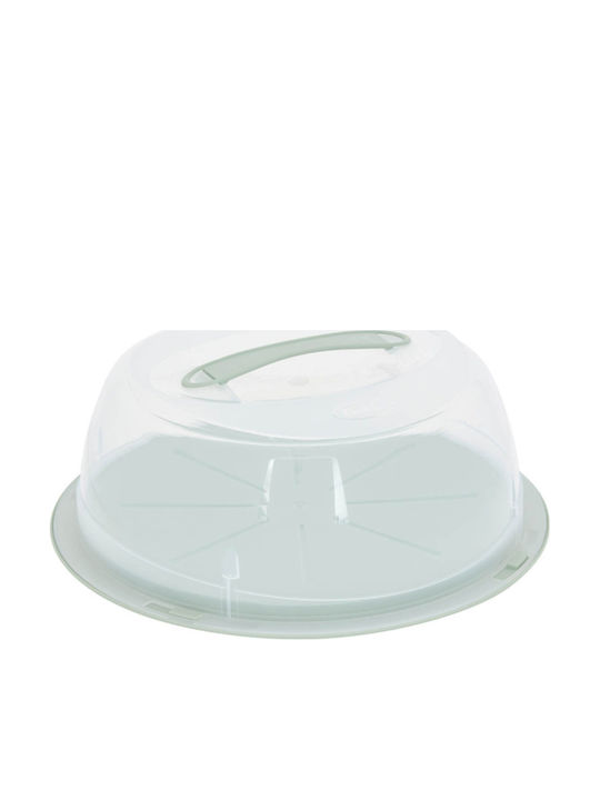 5Five Suport Pentru Prăjituri Din Plastic Cu Capac Verde 36x14cm