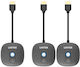 Unitek Wireless Hdml Transmitter Receiver Kit 1×2 1080p Up To 50m V1711a