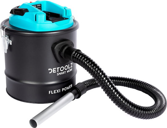 Detoolz Aspirator de Absorbție pentru Cenușă Caldă 150W cu Recipient de 12lt