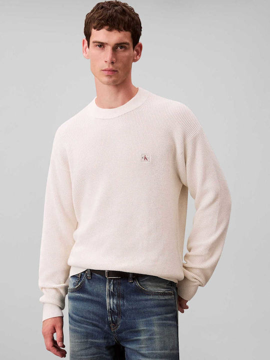 Calvin Klein Long Sleeve White Sweater