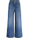 Women's Jean Pants in Wide Leg Style