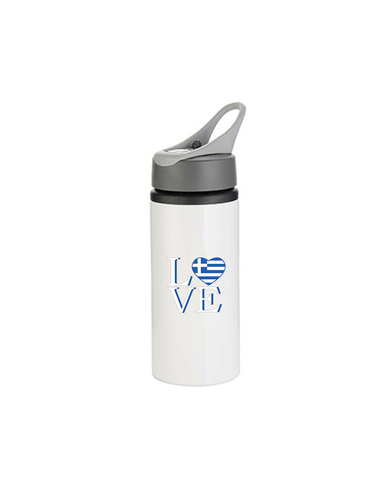 Photoretous Water Bottle 650ml White