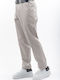 Men's Trousers Grey Light 4-09.37.BASIC Light Grey 44