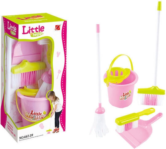 Gounaridis Toys Broom Dustpan & Bucket 7pcs