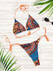 Bikini Set Triangle Orange