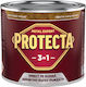 Protecta 3-в-1 Метално Цвят Черен Метал Ръжда Конвертор Праймер Декоративно Покритие Може Да Се Нанася Директно Върху Ръжда Лъскаво Покритие 0.5л Впечатляващ Златист Металик