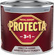 Protecta 3-в-1 Метално Боя Черен Метали Конвертор На Ръжда Праймер Декоративно Покритие В Една Кутия Може Да Се Нанася Директно На Ръжда Блестящо Покритие 0.5л Светлосив