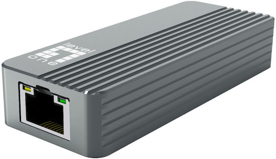 Level One USB-0410 USB-C Network Adapter with Wired Ethernet Connection