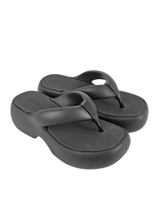 Melissa Women's Black Flip-Flops
