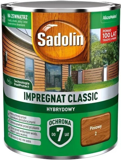 Sadolin Classic Хибриден Лак За Импрегниране 7 Години Бор 2.5 5саш.pin2.5