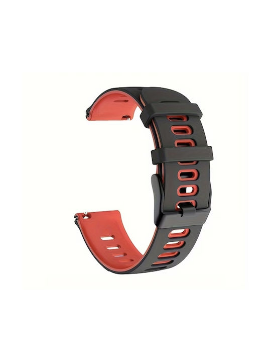 Wishbox Λουράκι Soft Move Smart Honor Watch Gs3 46mm |12cm|9 5cm Κόκκινο-μαύρο Wishbox Λουράκι Soft Move Smart Honor Watch Gs3 46mm |12cm|9 5cm Κόκκινο-μαύρο