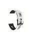 Wishbox Tragbares Band Soft Move Smart Honor Watch GS3 46mm |12cm|9,5cm Weiß-Schwarz