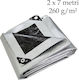Professional Multifunctional Tarp 260 G/m² 2x7 M High Durability
