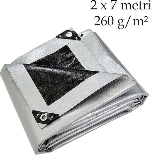 Professional Multifunctional Tarp 260 G/m² 2x7 M High Durability