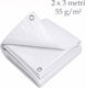 Покривка Tarp PE 55 g/m² 2x3 m Водоустойчива Метални Очица