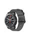 xDfind Tragbare Bänder Rostfreier Stahl Grau Galaxy Watch Active 2