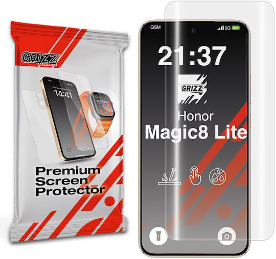 GrizzGlass Hydrogel Displayschutzfolie Für Honor Magic8 Lite