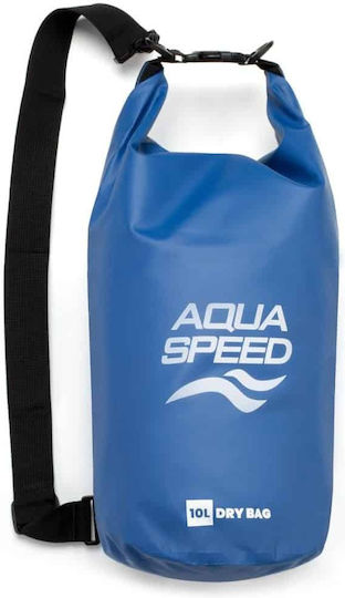 Στεγανός Σάκος Aqua Speed 10l Dry Bag Blue 749-10lb Μπλε