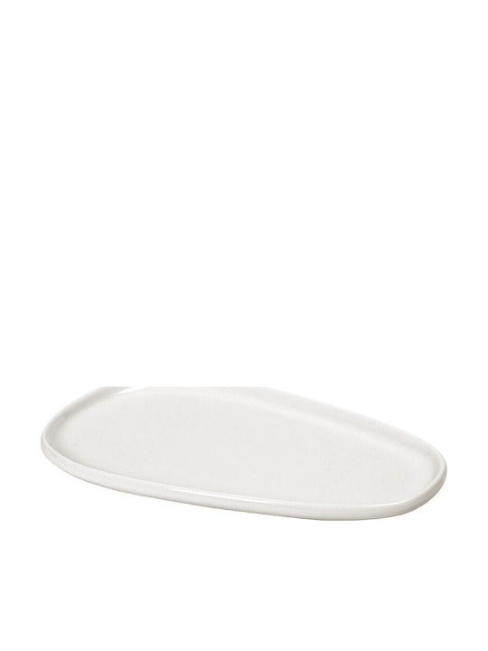 Espiel Siders Serving Platter Porcelain White 31.8x20.5cm
