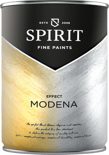 Декоративна Боя Spirit Modena Кварцов Пясък Перлени Пигменти 1л Светло Оранжев
