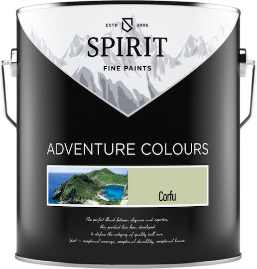 Spirit Adventure Colours Corfu Стенна Боя Лесна За Поддръжка Чиста 2.5л Светлозелен