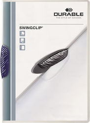Durable Workbook Swingclip Clamp A4/30 Sheets Navy Blue