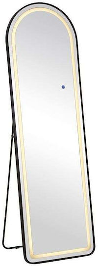 Woodwell Ε7180,81 Καθρέπτης Led Αφής από Μέταλλο 50x32cm Μαύρος