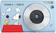 Yashica x Peanuts Aparat Foto Compact 30MP Zoom Optic 8x Albastru