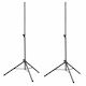 Adam Hall SPS023 PA Speaker Tripod Stands Height 125-195cm In Black Color