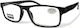 Optosquad Lesebrillen +2.75 in Schwarz Farbe WG8780-3