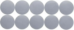 Maul Magneți Rotunzi D38mm 2.50 Kg Forță 10 Buc Set Maul Gri Solid