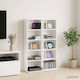 vidaXL CD Cabinet 2 pcs White 33x23,5x97,5cm