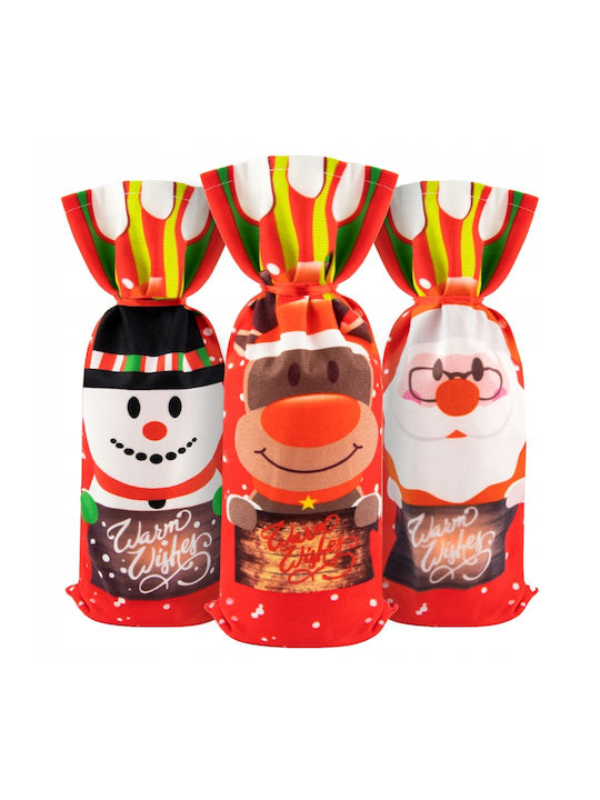 Bimberek Christmas Fabric Bottle Cover (Various Designs or Colours) Bimberek Christmas Fabric Bottle Cover (Various Designs or Colours)