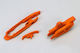 Set Glisieră Mică Mare + Ghid Lanț Ktm Sx 125 150 250 Portocaliu 11-16 Ufo