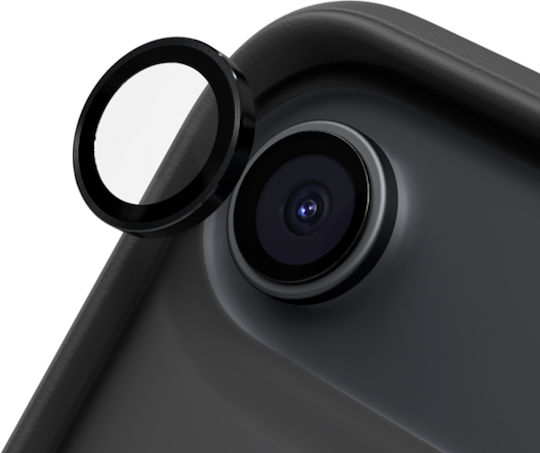 RhinoShield Stoßfestes Gehärtetes Glas Bildschirmschutz Für Iphone Air Schwarz Transparent