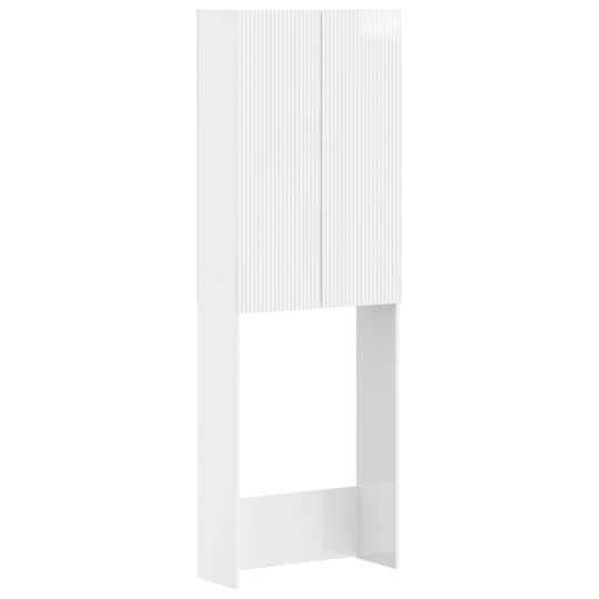 vidaXL Ντουλάπι Μπάνιου 66x25.5x190cm Λευκό