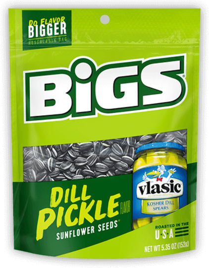 Bigs Dill Pickle Sunflower Seeds 152gr Xg