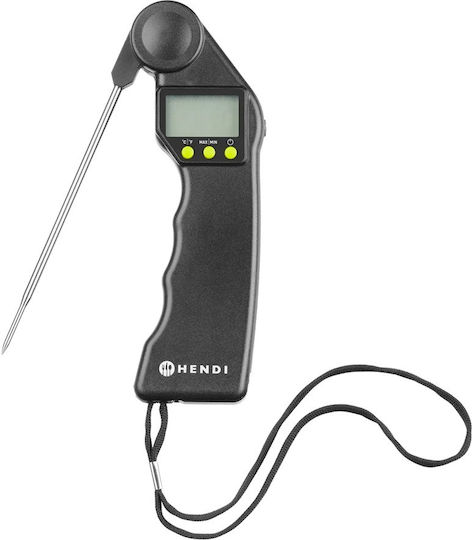 Hendi Digital Lebensmittelthermometer Backofen mit Sonde