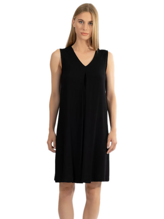 Harmony Damenbademode Kleid Schwarz