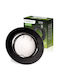 Spot Încastrat Mobil Rotund Corp De Iluminat Cu Halogen Aureli Negru Mr16 Gu10