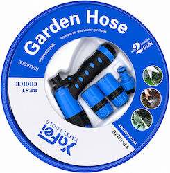 Garten Schlauch Set 10 M Verstellbare 2-Funktions Sprühpistole Messing Anschlüsse Wasserhahn Adapter Cobi Smart