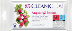 040439 Hh Cleanic Erfrischende Baby-Feuchttücher Mit Himbeeren Duft 15 Stück 040439 Hh Cleanic Erfrischende Baby-Feuchttücher Mit Himbeeren Duft 15 Stück